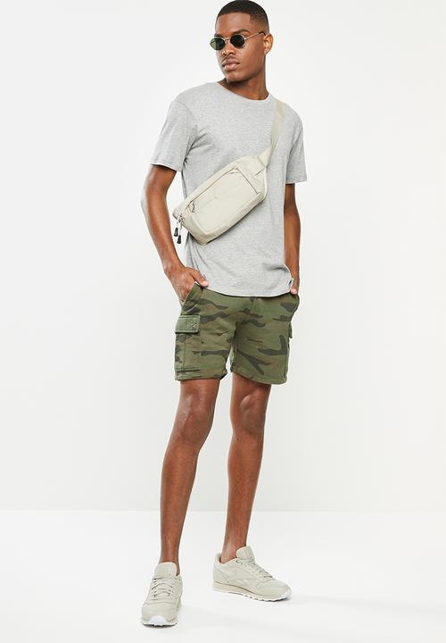 STYLE REPUBLIC - Cargo sweatshort - camo