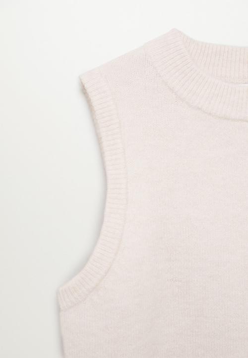 MANGO - Top tommy - light beige