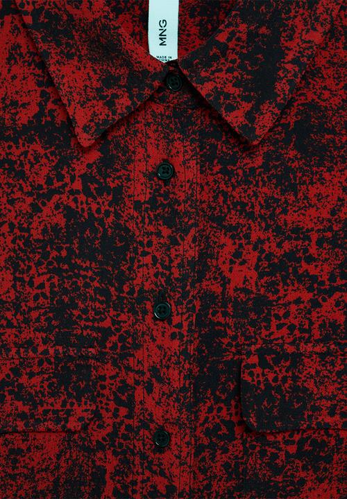 MANGO - Shirt lulu - red