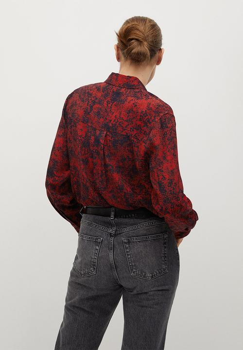 MANGO - Shirt lulu - red