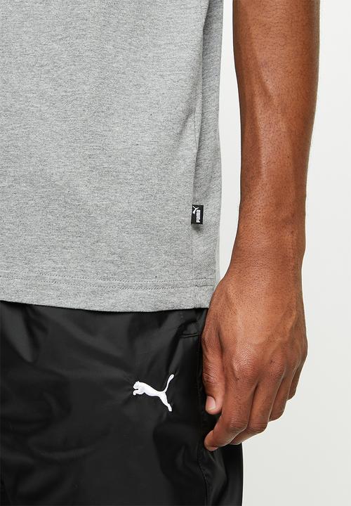 PUMA - Ess 2 col logo tee - grey