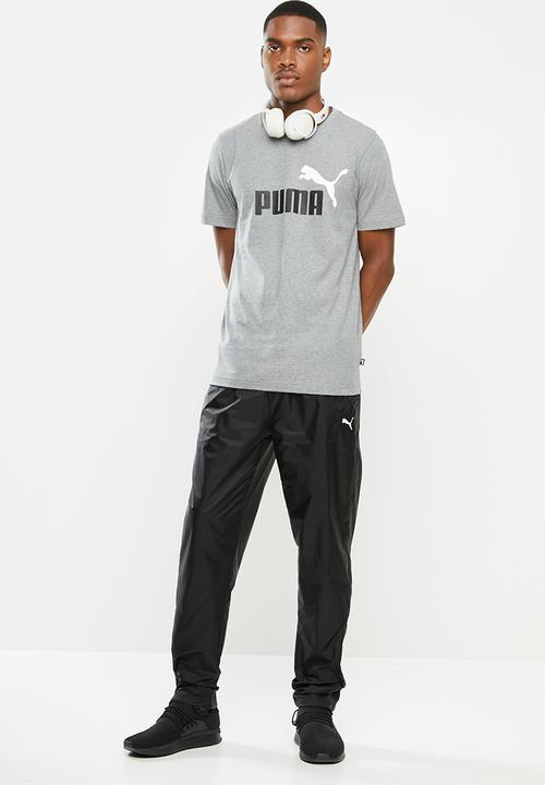 PUMA - Ess 2 col logo tee - grey