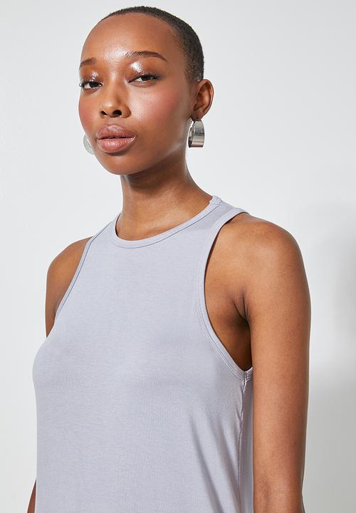 Superbalist - Easy fit tank dress - slate grey 