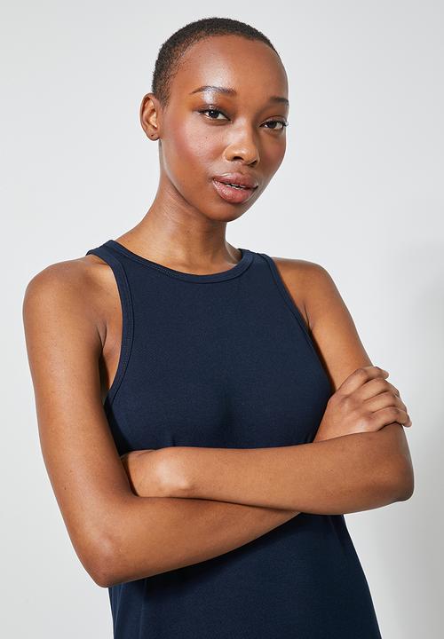 Superbalist - Easy fit tank dress - navy