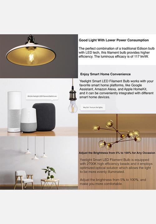 Yeelight - LED Filament Bulb E26/E27