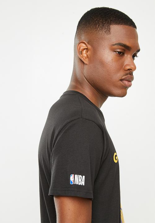 NBA - Warriors printed T-shirt - black