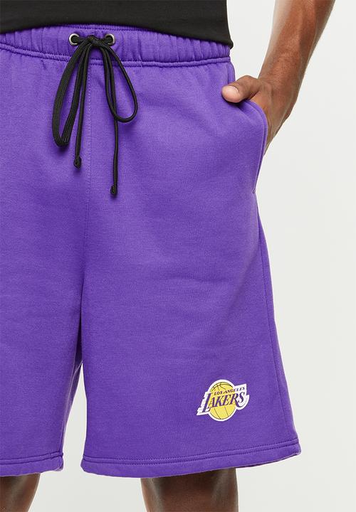 NBA - Laker basketball retro shorts - purple