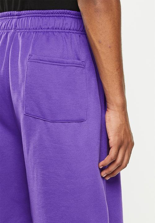 NBA - Laker basketball retro shorts - purple