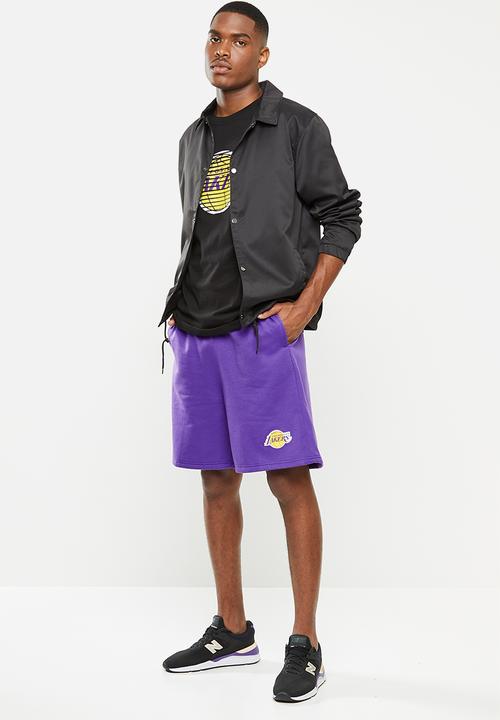 NBA - Laker basketball retro shorts - purple