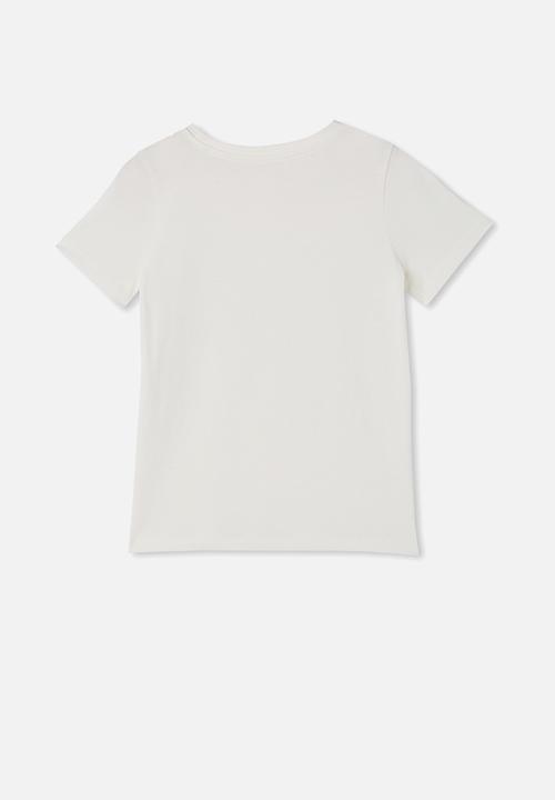 Cotton On - Penelope short sleeve tee - white 