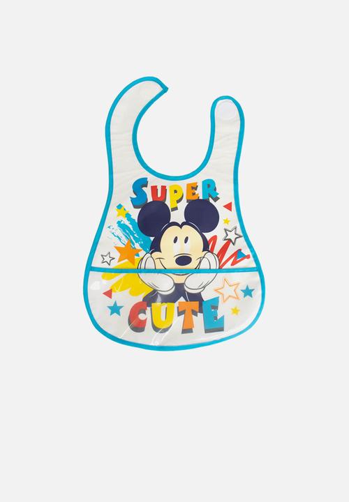 Character Group - Mickey mouse catcher bibs - white