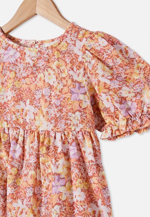 Cotton On - Joy short sleeve dress - multi