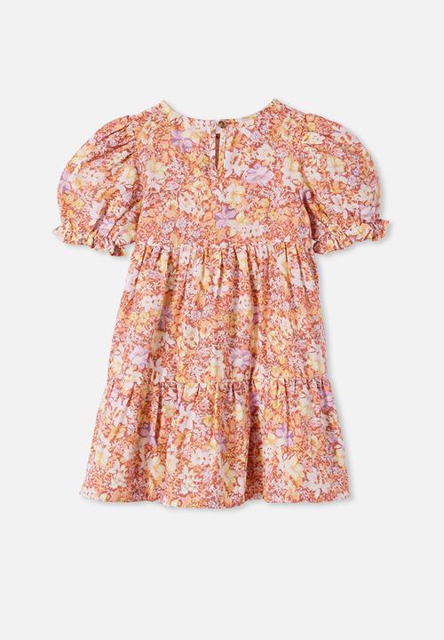 Cotton On - Joy short sleeve dress - multi