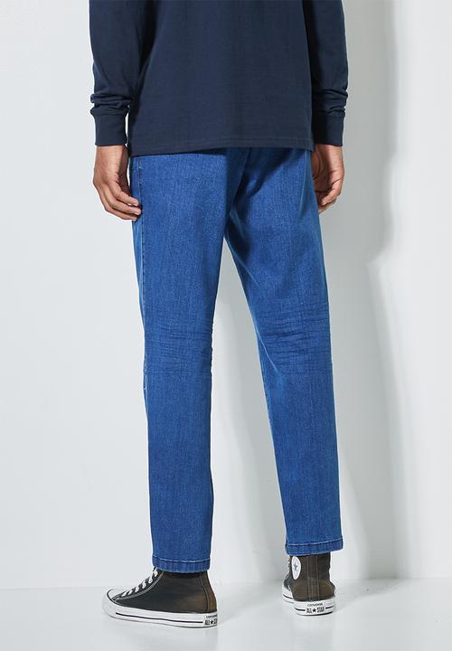Superbalist - Deco denim pant - blue