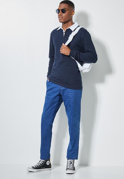 Superbalist - Deco denim pant - blue