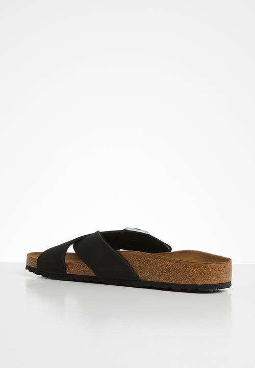 Birkenstock - Siena nubuck narrow - black