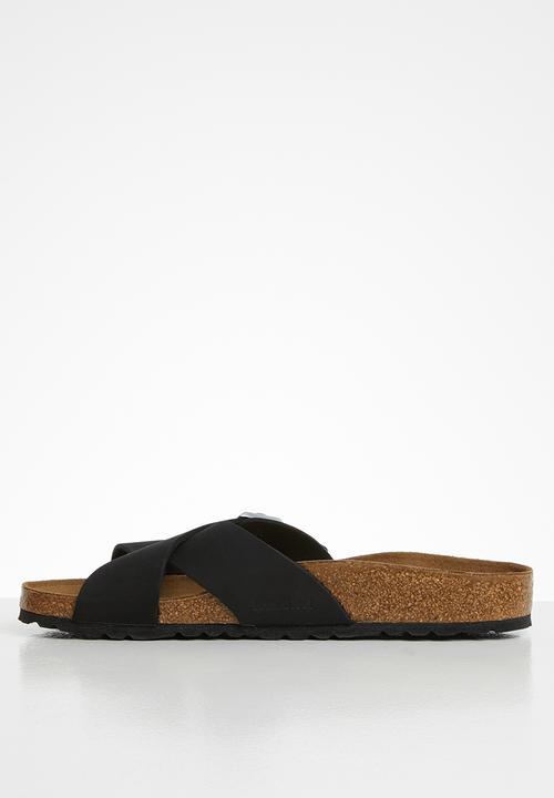Birkenstock - Siena nubuck narrow - black