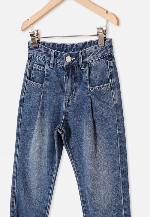 Cotton On - Rosita balloon leg jean - blue