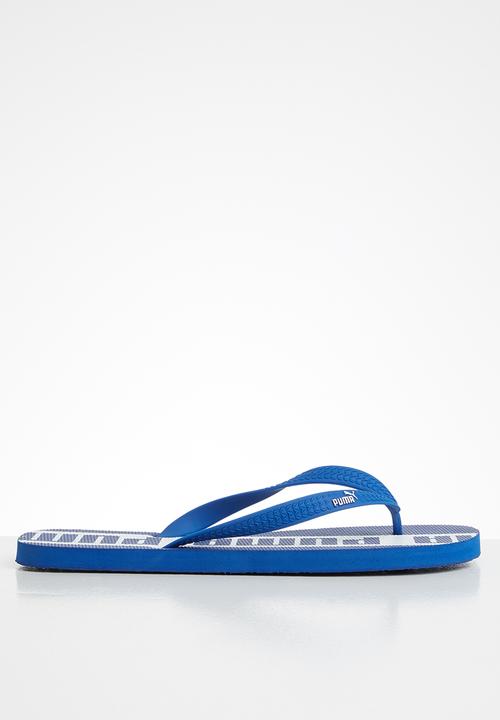 PUMA - First flip split ii - blue & white