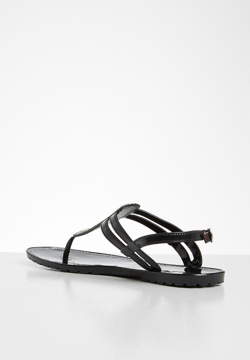 Plum - Danti sandal - black