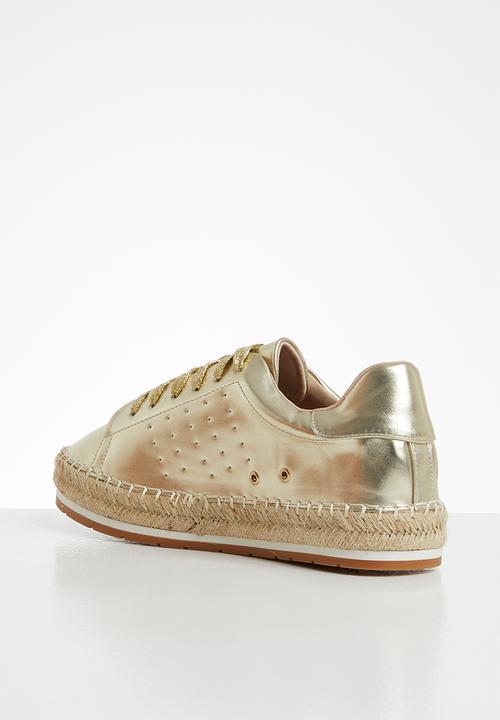 Plum - Frola sneaker - gold