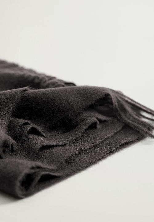 MANGO - Scarf sweet - black