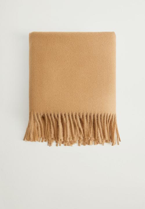 MANGO - Scarf sweet - medium brown
