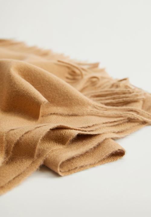MANGO - Scarf sweet - medium brown
