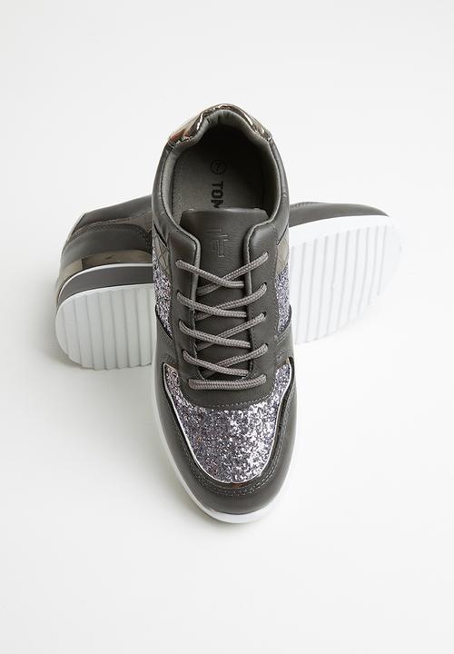 Tom Tom - Honey glitter sneaker - grey