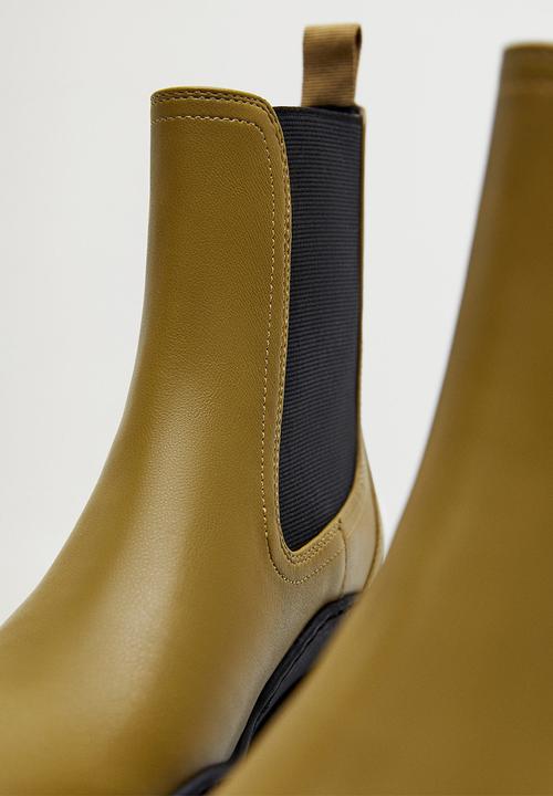 MANGO - Nacho boot - dark green