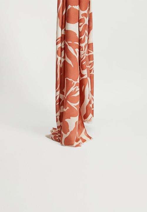 MANGO - Foulard vita - red