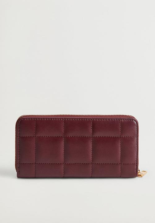 MANGO - Purse ginni - burgundy 