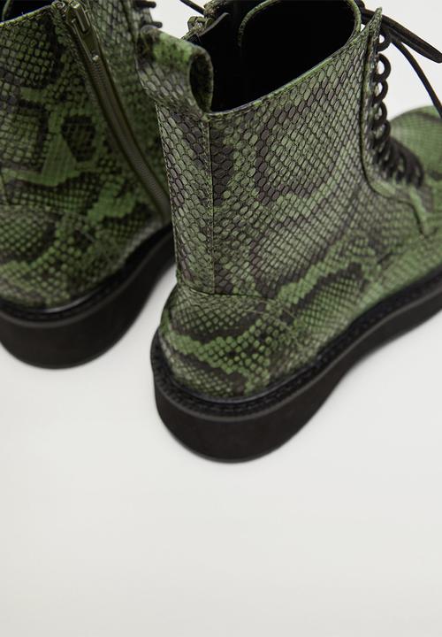 MANGO - Nicola boot - green