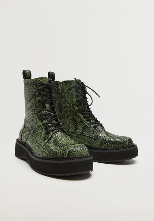 MANGO - Nicola boot - green