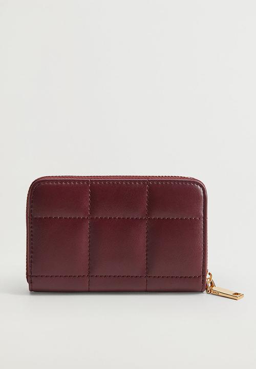 MANGO - Purse ginni - burgundy 