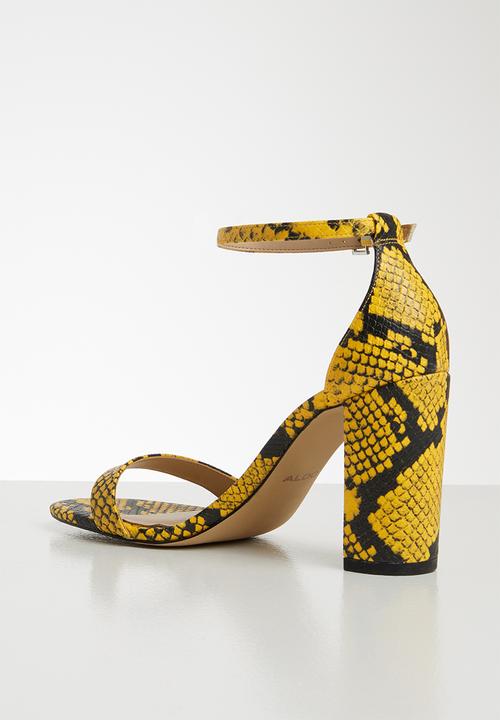 ALDO - Okraina heel - yellow & black