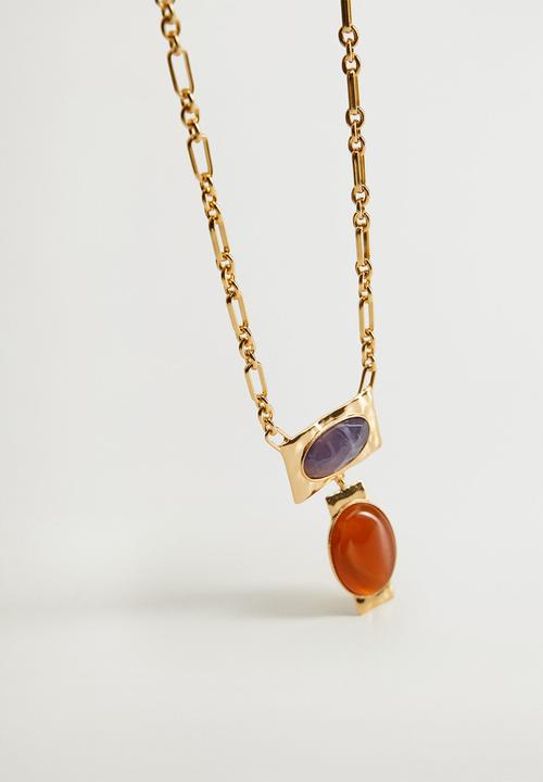MANGO - Nito necklace - gold