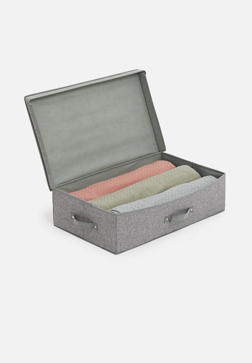 Sixth Floor - Jumbo storage box - light grey