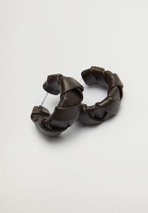 MANGO - Silvi earrings - black