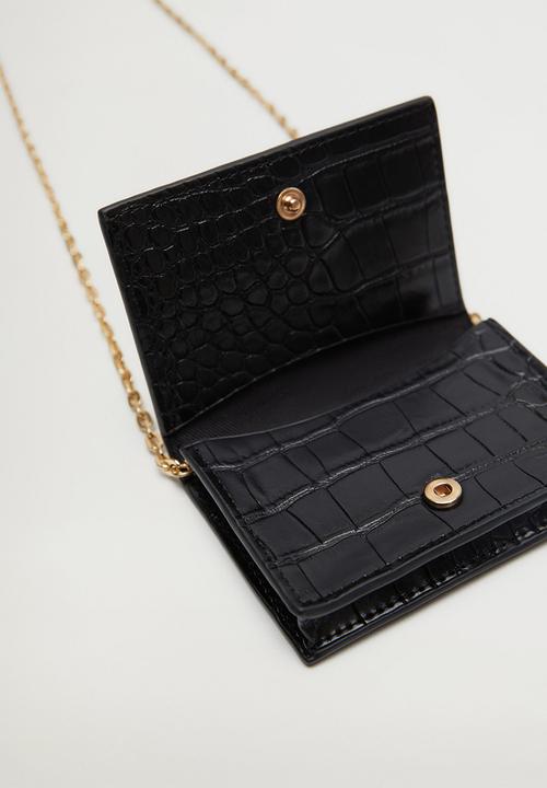 MANGO - Purse m maud - black 