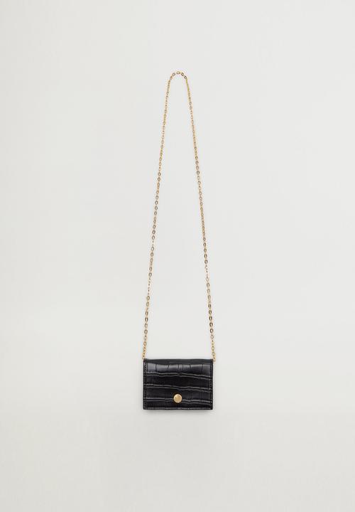 MANGO - Purse m maud - black 