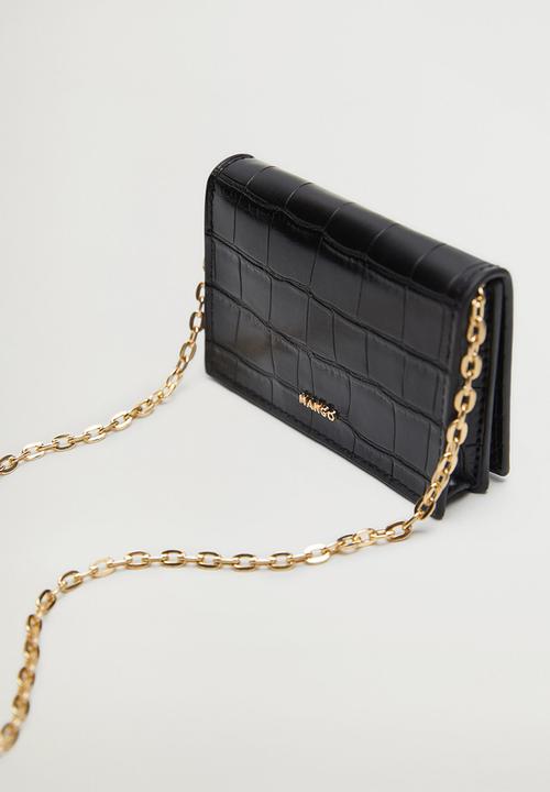 MANGO - Purse m maud - black 