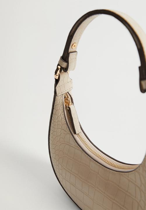 MANGO - Glasgow bag - natural