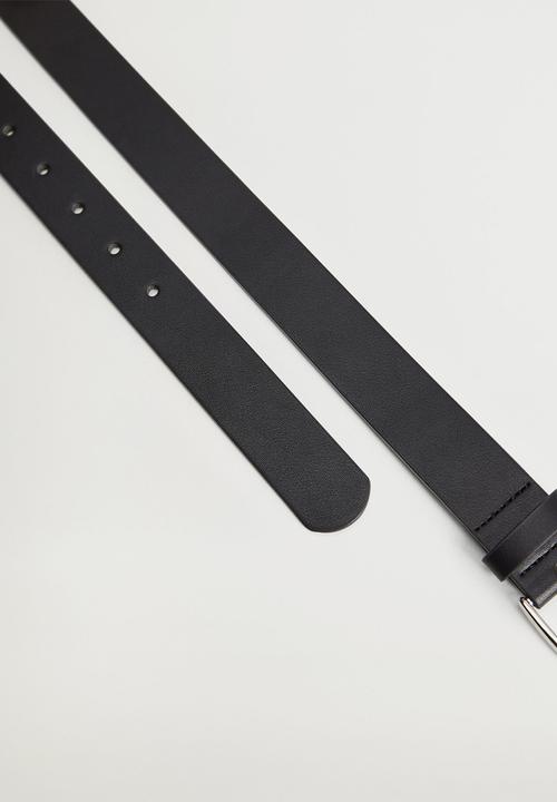 MANGO - Classic belt - black