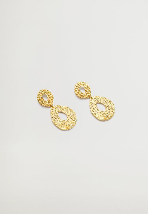 MANGO - Keret earrings  - gold