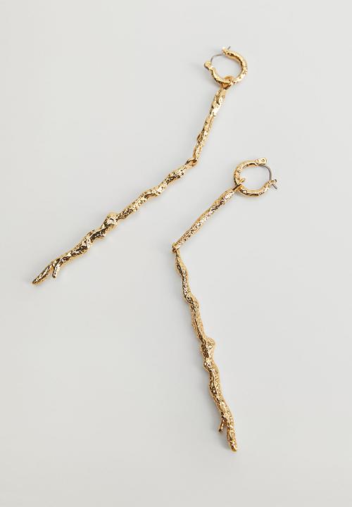 MANGO - Anat earrings  - gold