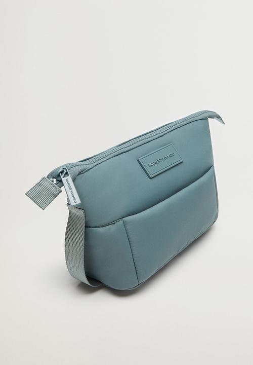 MANGO - Matt bag - blue