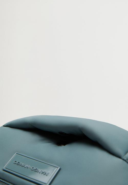 MANGO - Matt bag - blue
