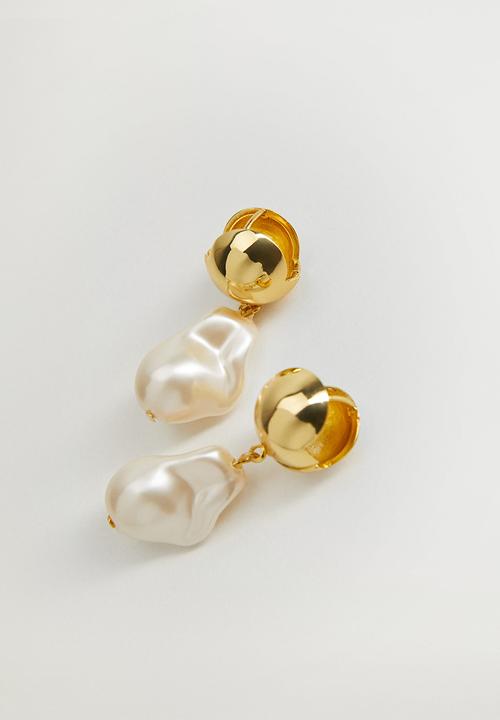 MANGO - Earrings olivias - gold