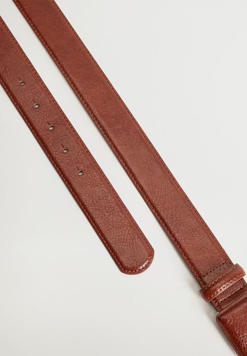 MANGO - Bob belt - brown